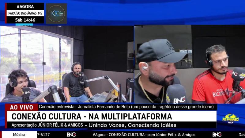 Parte 02 - Jornalista Fernando de Brito no Conexão Cultura - 25/04/2026